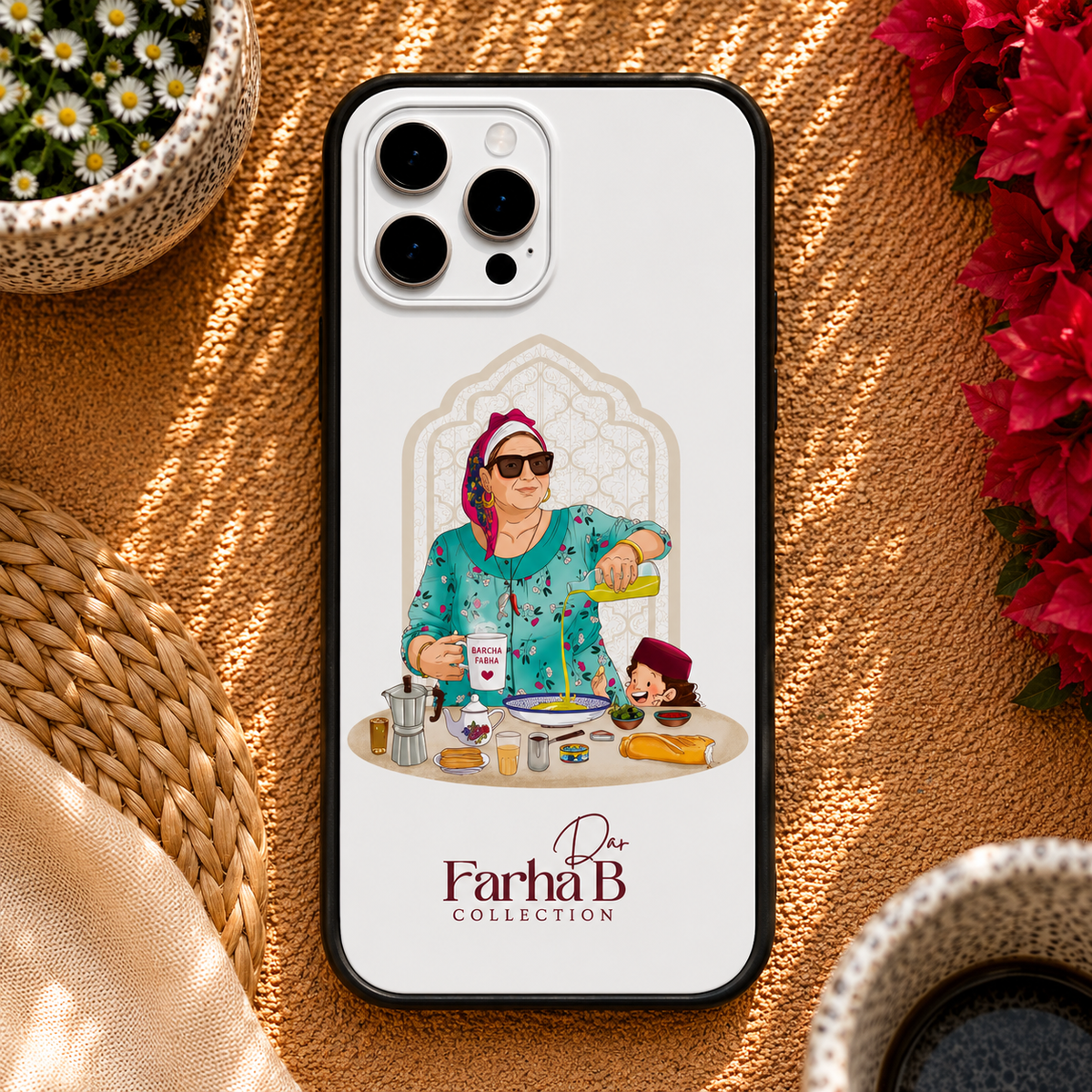 Coque téléphone  Mamie Farha