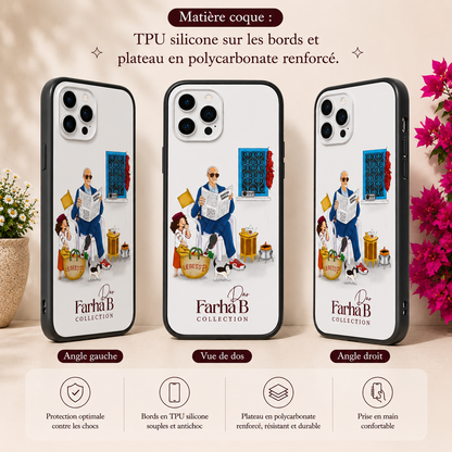 Coque téléphone  Baba Ahcen
