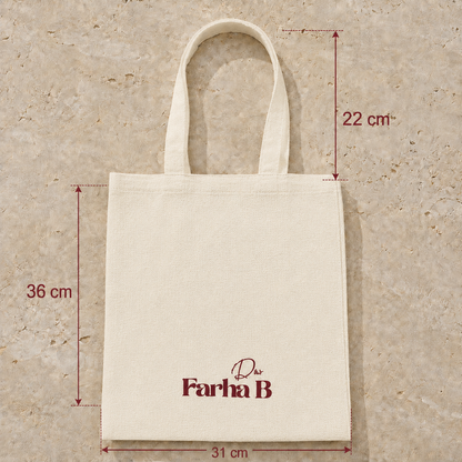 Tote bag écru – Petit format