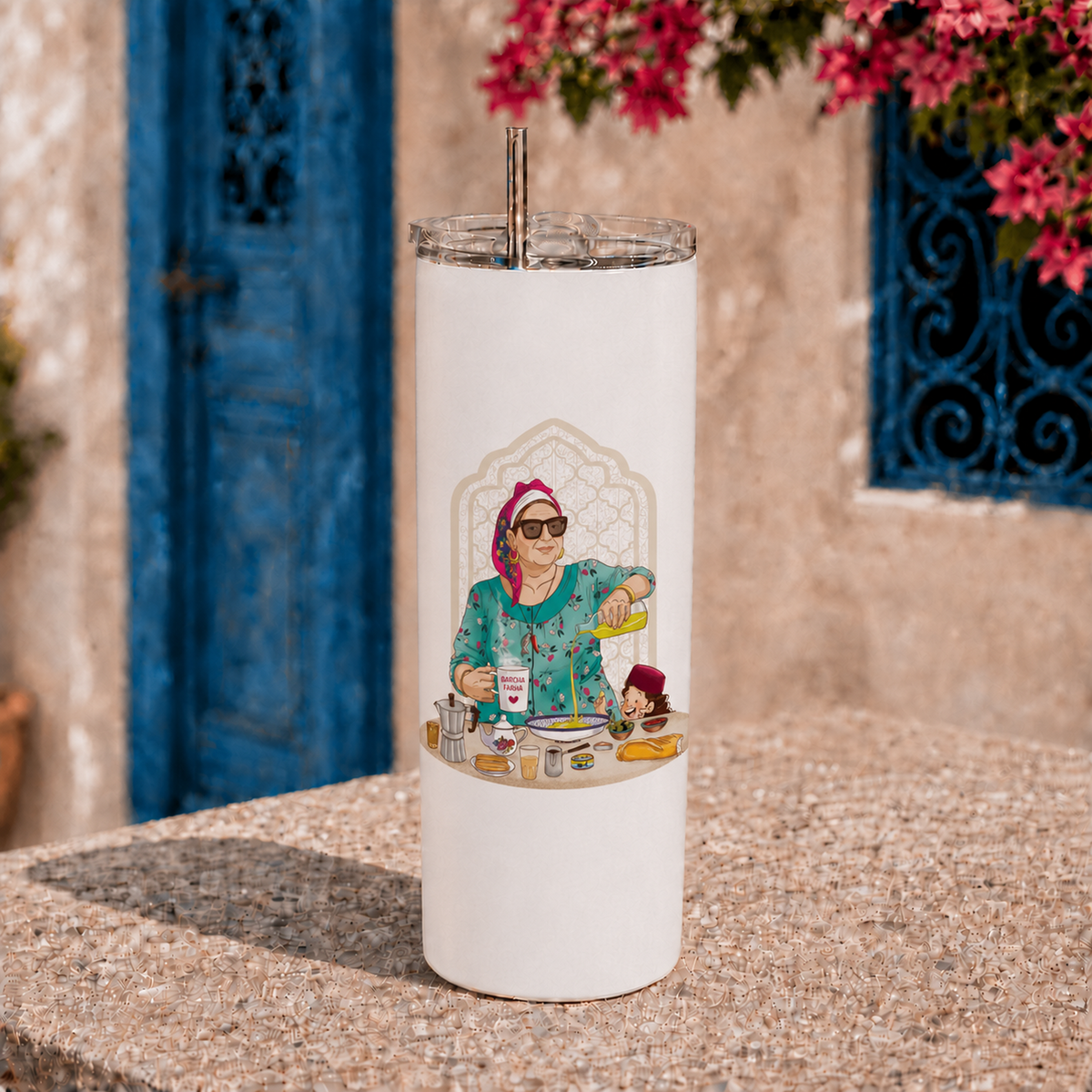 Tumbler sans anse Mamie Farha